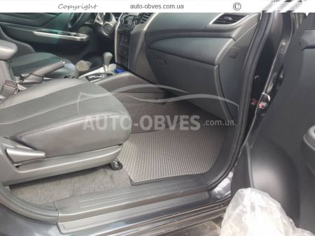 Fiat Fullback floor mats - type: eva фото 3