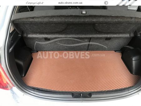 Trunk mat Toyota Yaris 2011-2020 - type: eva фото 1