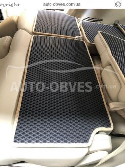Trunk mat Nissan Armada 2016-... - type: top of rear seats eva фото 2