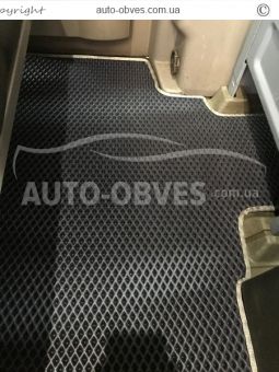 Floor mats Volkswagen Crafter 2006-2016 - type: 2-row for original cargo-pass Eva фото 1
