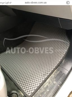 Toyota Sequoia floor mats - type: 3 rows eva, middle row - passage фото 8