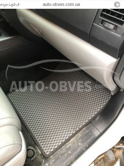 Toyota Sequoia floor mats - type: 3 rows eva, middle row - passage фото 6