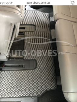 Toyota Sequoia floor mats - type: 3 rows eva, middle row - passage фото 2