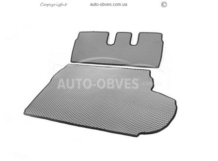 Peugeot 4007 trunk mat - type: eva 7-seater with subwoofer фото 0