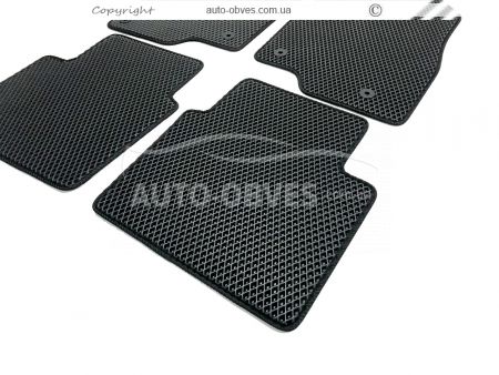 Floor mats Mazda 6 2013-2017 black 5 pcs - type: Eva фото 5