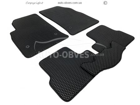 Floor mats Opel Astra J 2010-2016 black 5 pcs - type: Eva фото 0