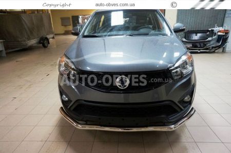 Front bumper protection Ssangyong Korando, Actyon 2014-2018 фото 3