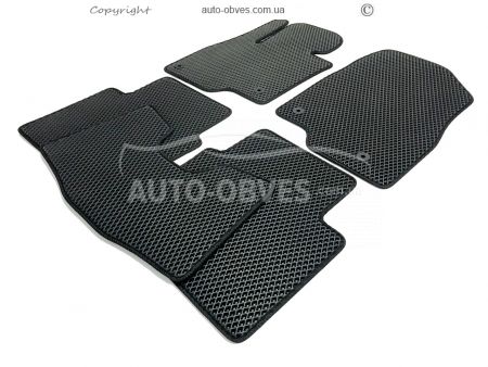 Floor mats Mazda 6 2013-2017 black 5 pcs - type: Eva фото 1