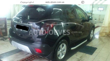 Profile running boards Opel Mokka 2012-2016 - Style: Range Rover фото 4