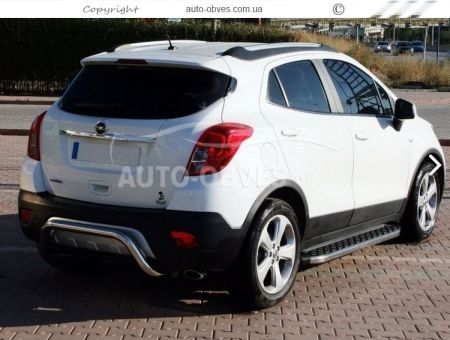 Боковые подножки Opel Mokka 2012-2016 - style: Voyager фото 4