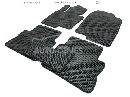 Floor mats Mazda CX5 2017- black 5 pcs - type: Eva фото 1