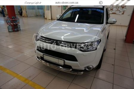 Двойная дуга Mitsubishi Outlander 2013-2015 фото 1