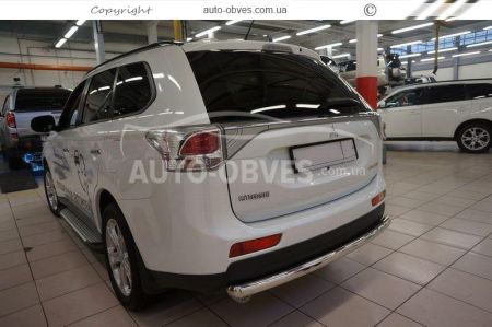 Подножки Mitsubishi Outlander 2013-2015 - style: BMW фото 3