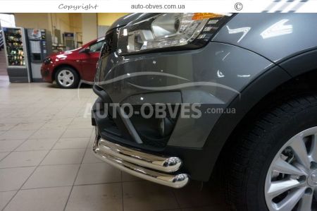 Front bumper protection Ssangyong Korando, Actyon 2014-2018 фото 1