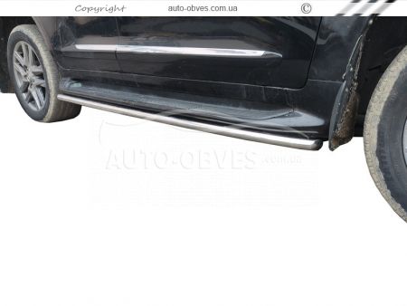Захист штатного порога для Lexus LX570 фото 2