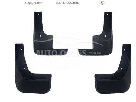 Mudguards Citroen C-Elysee, Peugeot 301 2012-... -type: set 4pcs фото 0