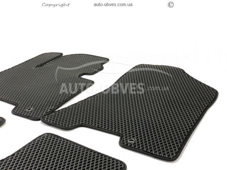 Floor mats Hyundai Tucson 2019-2021 black 5 pcs - type: Eva фото 2