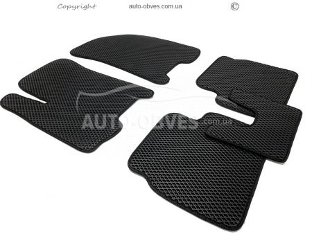 Floor mats Chevrolet Aveo 2005-2012 black 5 pcs - type: Eva фото 1