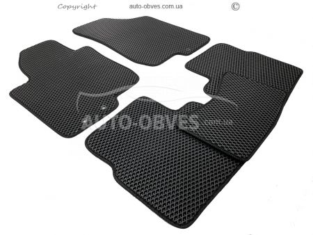 Floor mats Kia Ceed 2010-2012 black 5 pcs - type: Eva фото 0