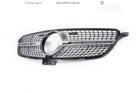 Grille Mercedes GLE ML сlass w166 - type: diamond for GLE фото 0