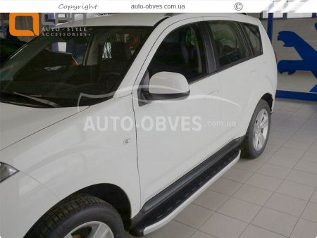 Running boards Citroen C-Crosser - Style: Range Rover фото 3