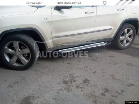 Подножки Jeep Grand Cherokee - style: BMW фото 2