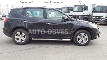 Боковые трубы Geely Emgrand X7 фото 4