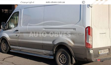 Бокові майданчики Peugeot Boxer 2015-... - L1\L2\L3 бази Ø:42|51|60мм фото 1