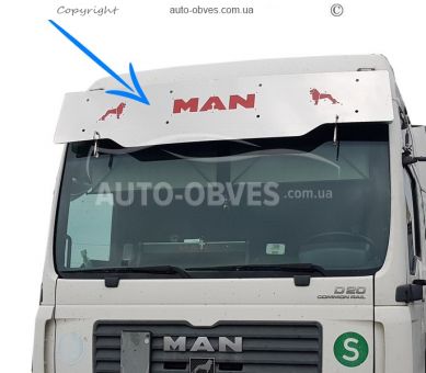 man tgx sun visor