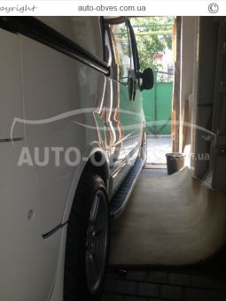 Running boards Opel Vivaro, Nissan Primastar - Style: Range Rover фото 5