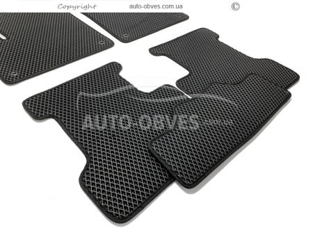 Floor mats for Jeep Cherokee 2013-... black 5 pcs - type: Eva фото 3