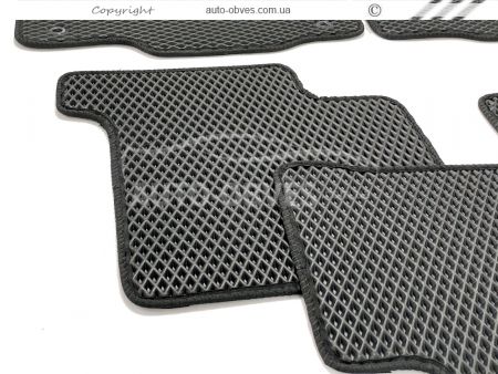 Floor mats Acura MDX 2006-2014 black 5 pcs - type: Eva фото 3