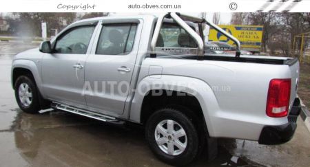 Volkswagen Amarok running boards - style: Audi фото 5