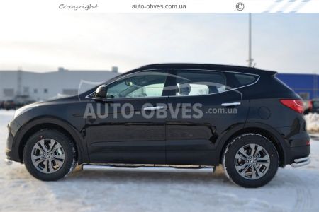 Бокові труби Hyundai Santa Fe 2013-2016 фото 2