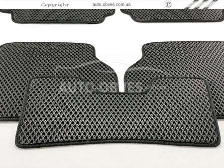 Килимки в салон BMW 5 E39 чорні 5 шт- тип: eva фото 4