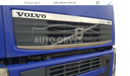 Накладки на решітку Volvo FH - тип: 2шт фото 1