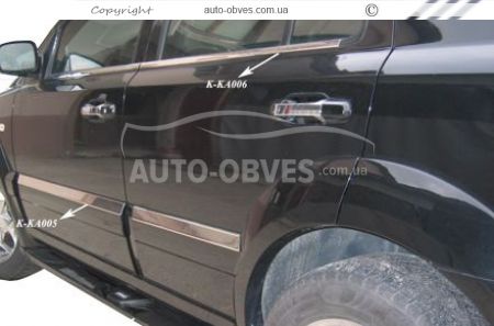 Outer window trim Kia Sorento, 4 pcs фото 5