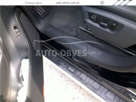 Running boards Hyundai Santa Fe Grand 2014-2016 - Style: Range Rover фото 5