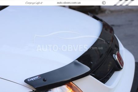 Дефлектор капота мухобойка Honda Civic SD IX 2013-2016 - тип: турция фото 3