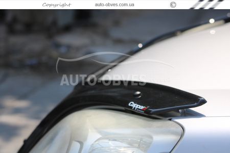Дефлектор капота мухобойка Honda Civic SD IX 2013-2016 - тип: турция фото 4