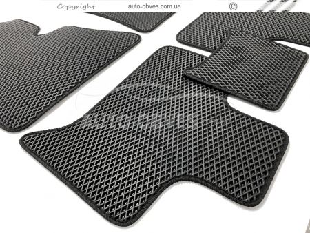 Floor mats BMW X5 E53 black 5 pcs - type: Eva фото 3