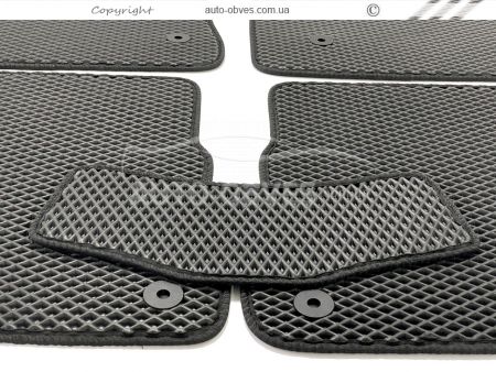 Floor mats Audi A6 C5 1997-2004 black 5 pcs - type: Eva фото 3