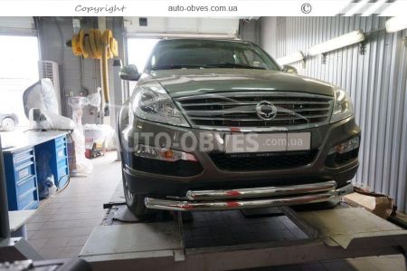 Двойная дуга Ssangyong Rexton 2012-2016 фото 2