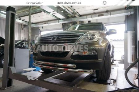 Двойная дуга Ssangyong Rexton 2012-2016 фото 1