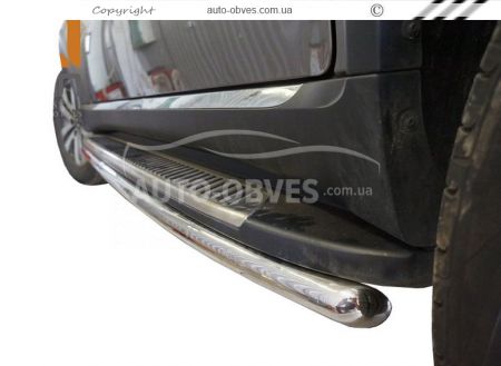 Door sill protection for Ssangyong Rexton W 2012-2016 фото 0