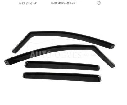 Вітровики вставні Volkswagen Touran 2016-… - тип: 4 шт фото 1
