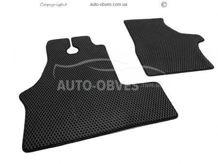 Floor mats Mercedes Vito W638 1996-2003 black - type: Eva фото 1