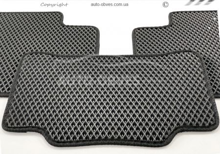 Floor mats Acura MDX 2006-2014 black 5 pcs - type: Eva фото 4