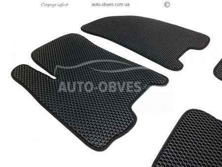 Floor mats Chevrolet Aveo 2005-2012 black 5 pcs - type: Eva фото 2