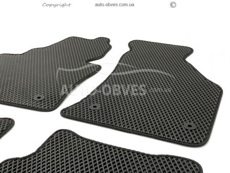 Floor mats Volkswagen Caddy 2010-2015 black 5 pcs - type: Eva фото 2